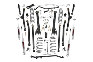 Rough Country 4in X-Series Long Arm Lift Kit w/ N3 Shocks - TJ