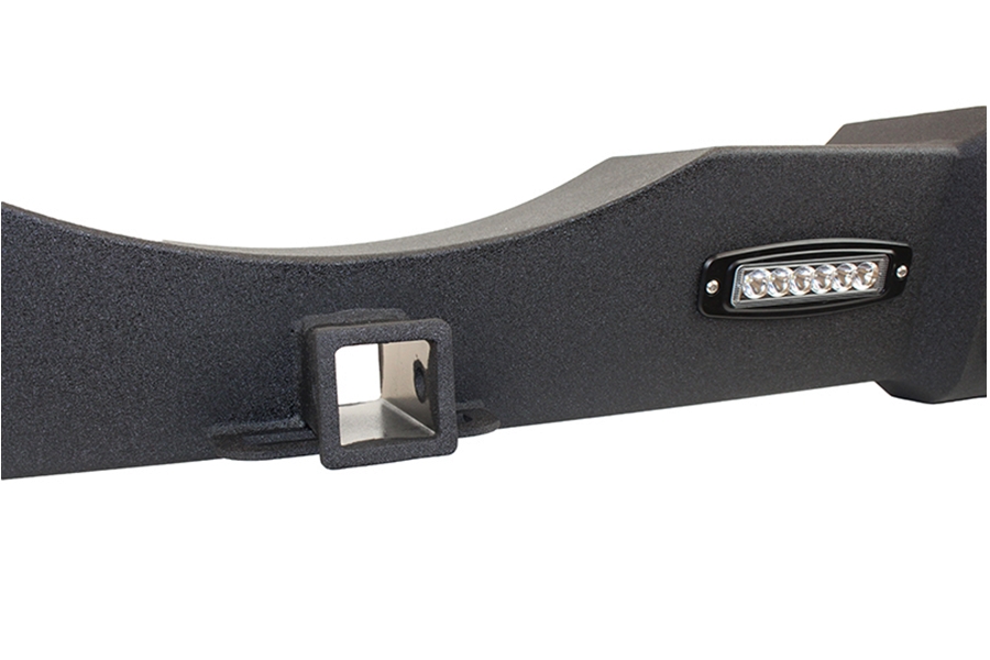 Fishbone Offroad Rear Bumper w/ LEDs - JK