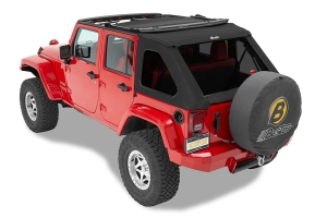Bestop Trek NX Replace-a-Top Soft Top Black Twill  - JK 4Dr