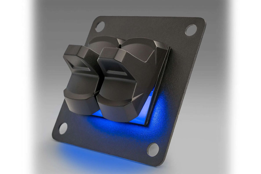Turn Offroad MOLLE-Loc Double Carling Switch Plate