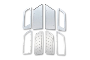 Motobilt Hood Vent Kit - Bare - JT/JL Rubicon
