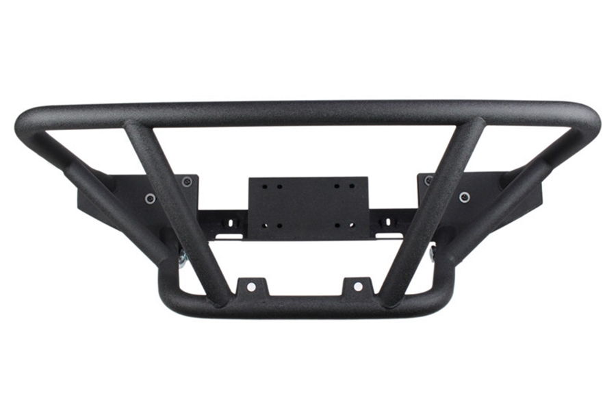 Fishbone Offroad Front Winch Bumper w/ Full Grille Guard  - JK 