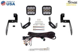 Diode Dynamics SS5 Bumper LED Pod Light Kit, Sport Yellow Driving  - JK 