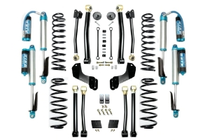 EVO Manufacturing 2.5 Enforcer Overland Lift Kit Stage 4 w/King 2.5 Shocks - JL Diesel