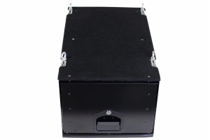 Overland Vehicle Systems Cargo Box w/Slide Out Drawer - Black Powdercoat