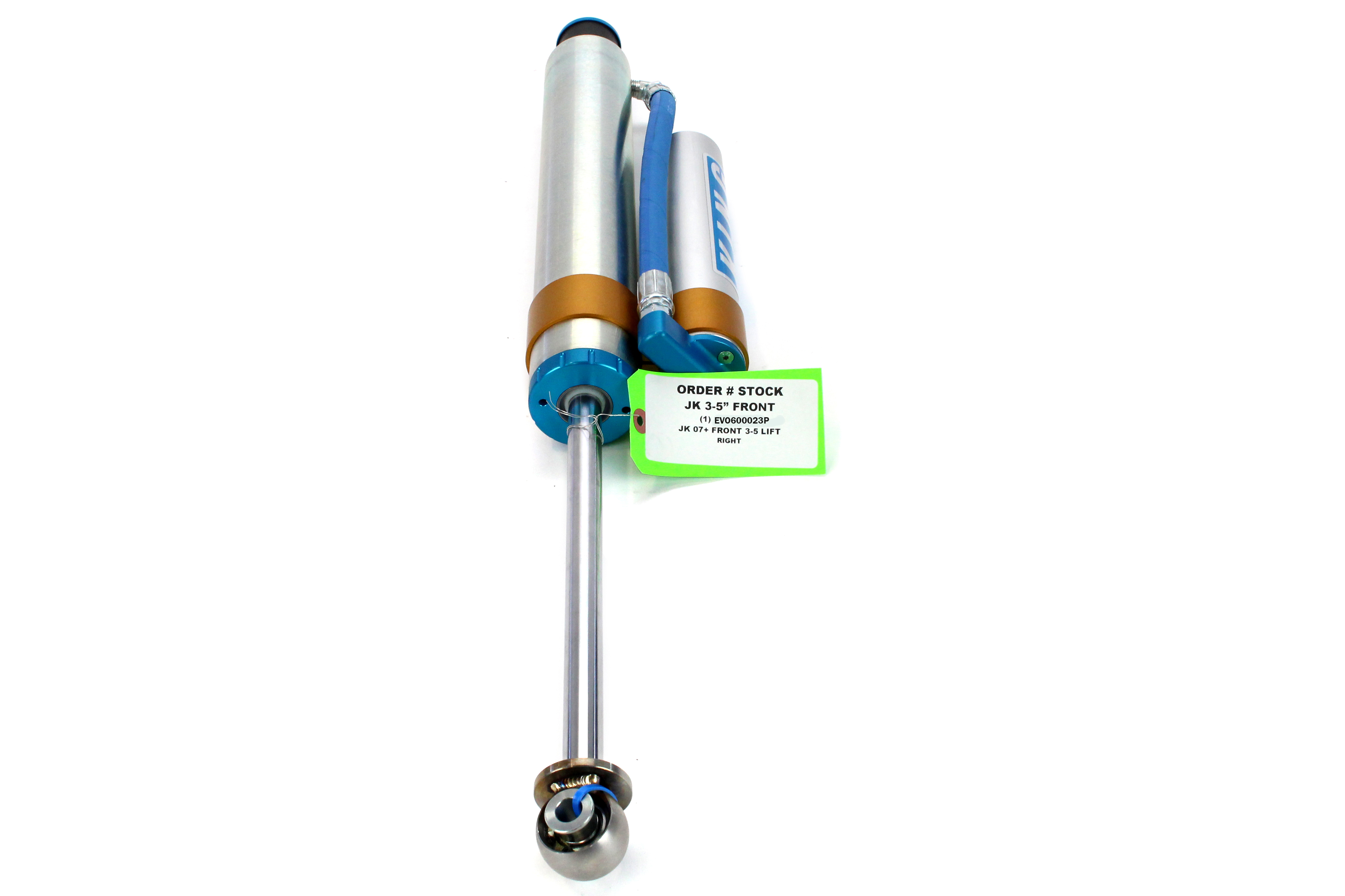 EVO Manufacturing Spec King 2.5in Air  Passenger Side Shock Front 3-5in Lift - JK