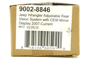 BrandMotion Adjustable Rear Camera Vision System 