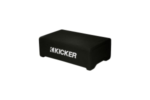 Kicker Down-Firing 10in CompVT 2-Ohm Subwoofer Enclosure 