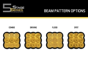 Diode Dynamics SS5 Lens Yellow Driving 