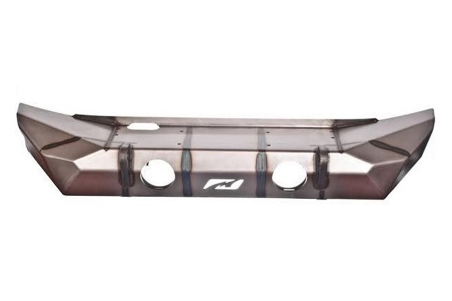 Motobilt The Hammer Series Front Bumper w/ Fog Light Holes - Bare Steel  - JK 