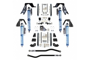 EVO Manufacturing Enforcer Pro NV2514 Stage 1 Plus Coilover Kit w/ Compression Adjusters, Black - JL 2Dr