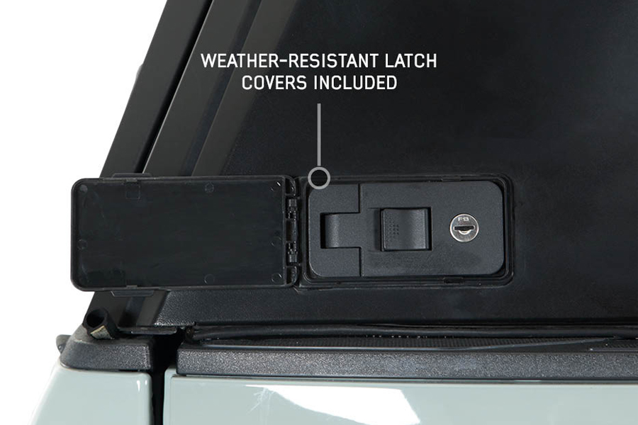 Overland Vehicle Systems Expedition Pro Plus Truck Cap w/Full Wing Window Doors and 3rd Brake Light  - JT 2021-26