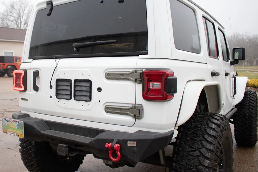 Kentrol Tailgate Hinge Set - Bare - JL