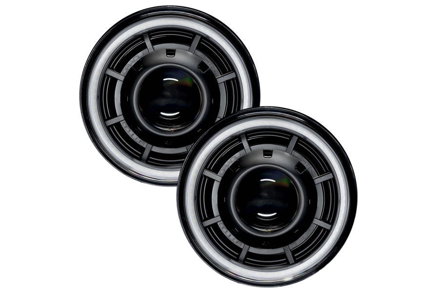 ORACLE Oculus 7in Bi-LED Projector Headlights  - JK
