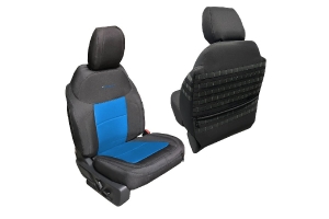 Bartact Tactical Front Seat Covers, Black w/ ACU - Bronco 4dr 2021+