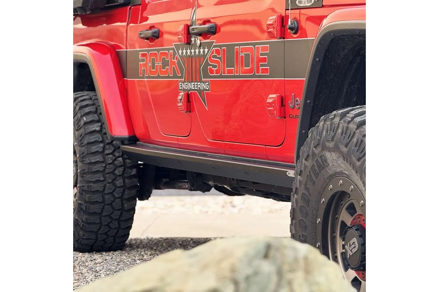 Rock-Slide Engineering Deluxe Rock Rails - Black - JT