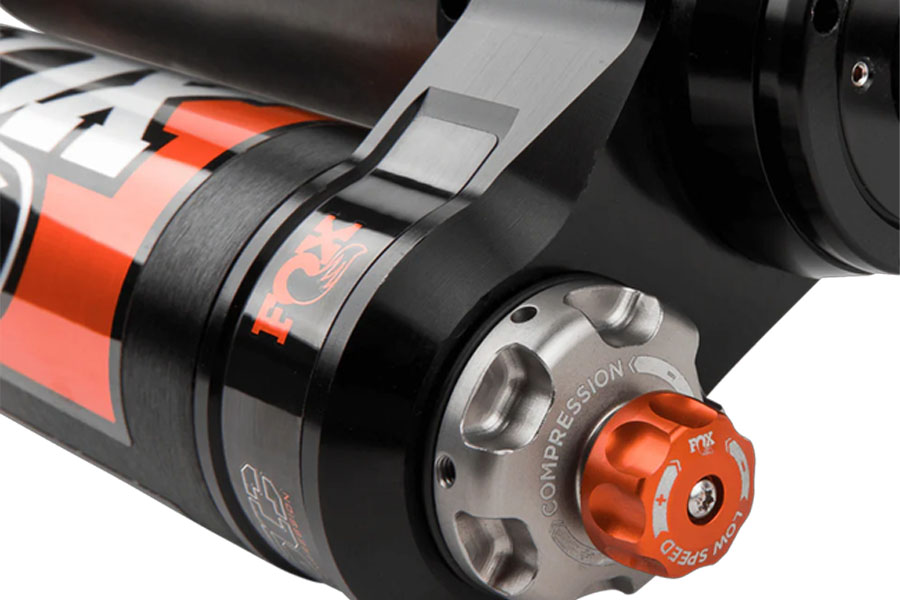 Fox Elite Series 2.5 Reservoir Shocks Rear 3.5-4in Lift, Pair - JL