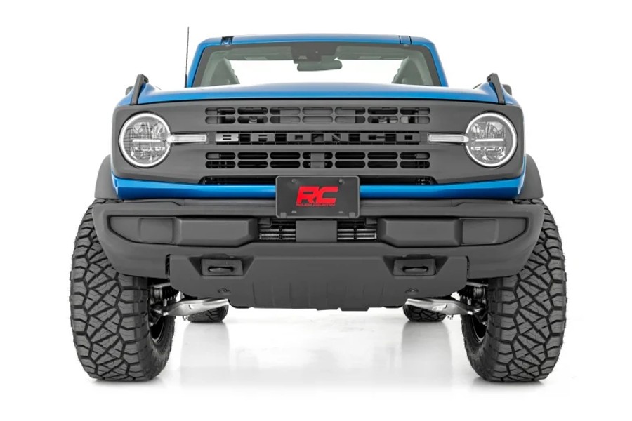Rough Country 2 Inch Lift Kit, Lifted Struts    - Bronco 2021+