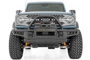 Rough Country Triple 2in Cube Fog Light Mount Kit, Amber DRL - Bronco 2021+