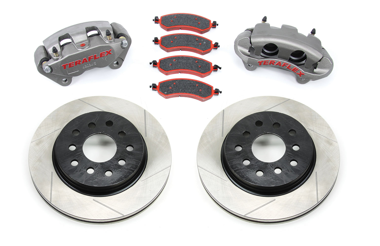 Teraflex Big Brake Kit Front, Slotted - JK