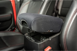 Rugged Ridge Neoprene Center Console Cover - Black - JT/JL