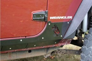 Fishbone Offroad Rocker Guards Scale Armor   - JK 4Dr