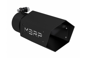 MBRP Black Series Universal 4in Hex Exhaust Tip