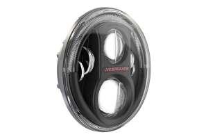 JW Speaker 8700 Evolution J2 LED Single Headlight - Black - JK