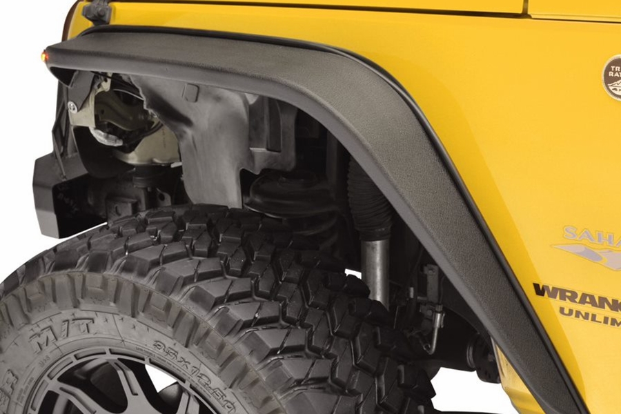 Paramount R-5 Canyon Offroad Fenders, 5.5in Width, Front w/LEDs - JK