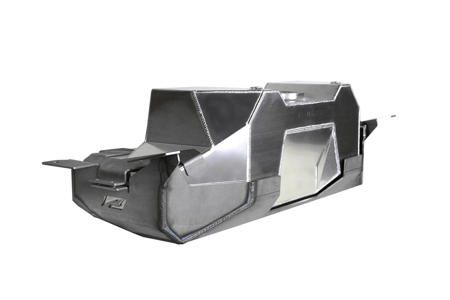 Motobilt Rear Fuel Tank w/ Skid Plate - Bare - JK 2012+