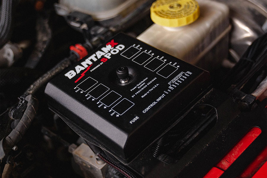 sPOD BantamX 8-Circuit Touchscreen Control System - JT/JL