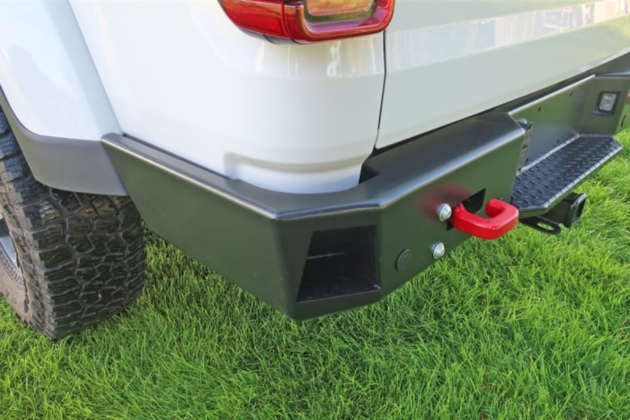 Rock Hard 4x4 Patriot Series Rear Aluminum Bumper - JT