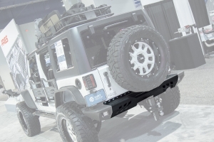 Aries Trail Chaser Rear Center section Bumper - Jk