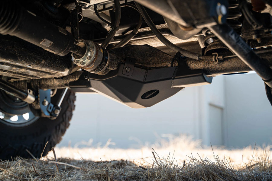 DV8 Offroad Rear D44 Differential Skid Plate - JL/JT