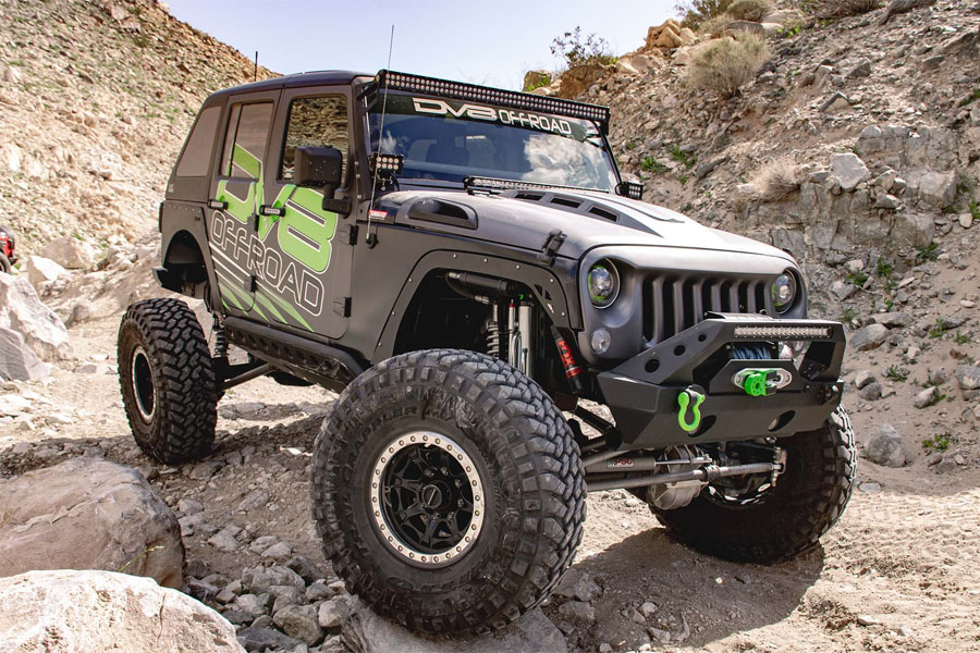 DV8 Offroad Heat Dispersion Hood - JK