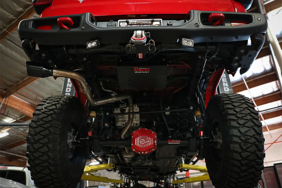 aFe POWER Apollo GT Series 2.5in Cat-Back Exhaust System w/ Black Tip - JT 3.6L