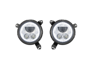 Vision X 7in  LED Headlight Kit- Chrome - JL/JT