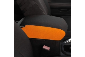 Bartact Padded Center Console Cover - Black/Orange - JT