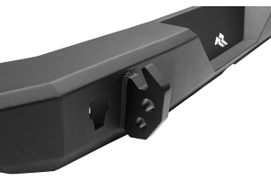 Rugged Ridge HD Rear Bumper - Textured Black - JK 