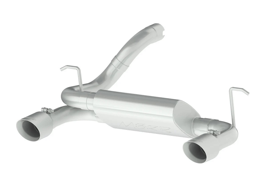 MBRP XP Series 2.5in Dual Axle-Back Exhaust System - JL 3.6L