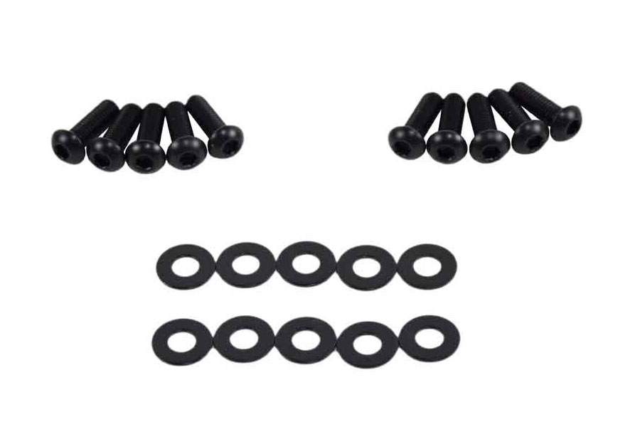 Kentrol Tailgate Hinge Pair - Black Powder Coat - JK