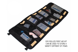 Overland Vehicle Systems Rolled First Aid Bag #16, Waxed Canvas