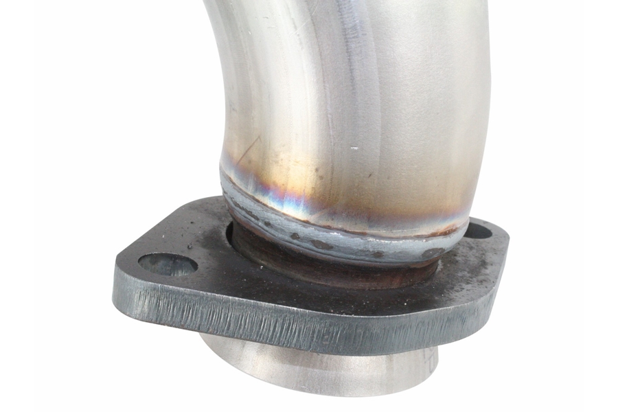 aFe POWER Twisted Steel Loop Delete Down-Pipe 2.5in Exhaust System - 2012+ JK