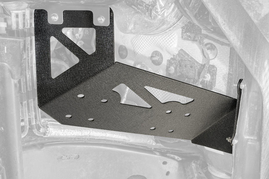 DV8 Offroad Under Hood Mount for ARB Twin Compressor - JL/JT 3.6L