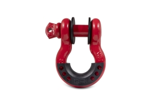 Body Armor 3/4in Red D-Ring w/ Black Isolator - Single