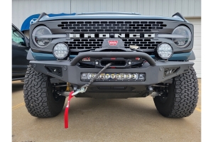 Addictive Desert Designs Rock Fighter Front Winch Bumper - Bronco 2021+