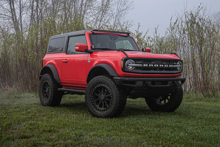 Zone Offroad 4in Adventure Series Lift Kit - Bronco 2dr 2021+