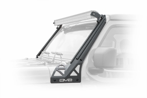 DV8 Offroad Picatinny Rail A-Pillar Light Mount - JT/JL