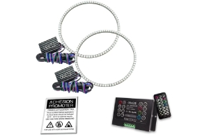 Oracle LED Surface Mount Headlight Halo Kit - ColorSHIFT 2.0 - JK 2007-2017