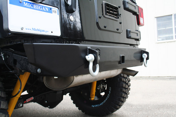 JCR Offroad Dagger Rear Bumper Black